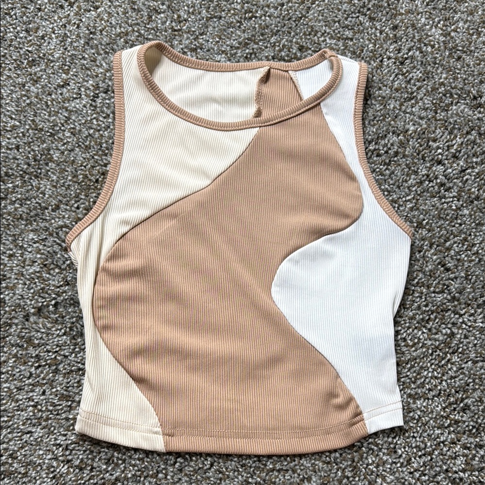Colorblock Tank Top